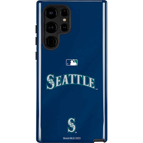 MLB Seattle Mariners Alternate/Away Jersey Galaxy S25 Ultra Impact Case